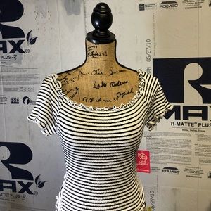 Off the shoulder crop top